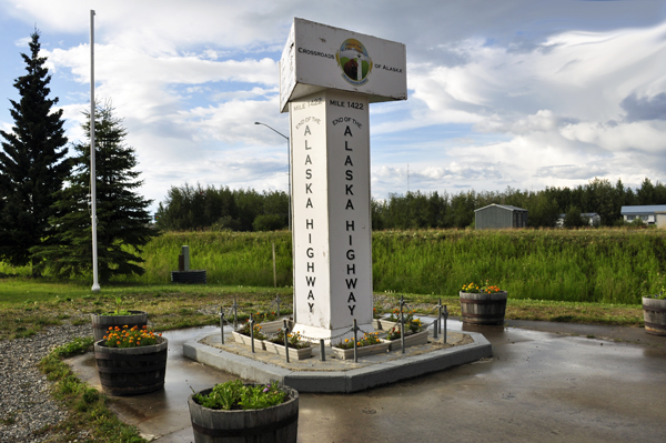milepost marker 1422 in 2016